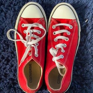 Red converse